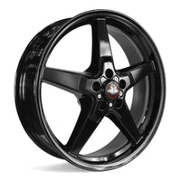 Race Star 92 Drag Star Bracket Racer 20x6 5x115BC 3.20BS Gloss Black Wheel