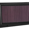 K&N 15-18 Fiat Tipo L4-1.4L Drop In Air Filter