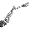 aFe Rebel Series Cat-Back 2.5in Dual Center Exit SS Exhaust w/ Black Tips 07-14 Jeep Wrangler V6