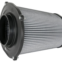 aFe Quantum Pro DRY S Air Filter Flat Top - 5in Flange x 9in Height