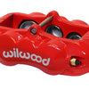 Wilwood Caliper-D8-6 R/H Front Red 1.88/1.38/1.25in Pistons 1.25in Disc