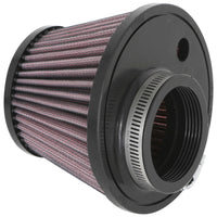 K&N Universal Clamp-On Air Filter 2.375in Flg ID x 5.21875in B OD x 3.5in T OD x 3.75in H