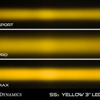 Diode Dynamics SS3 LED Pod Max - Yellow SAE Fog Standard (Pair)