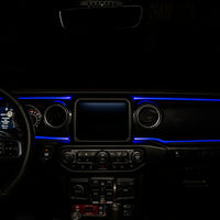 ORACLE Lighting Jeep Wrangler JL / Gladiator JT ColorSHIFT Fiber Optic LED Interior Kit SEE WARRANTY