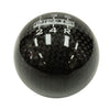 NRG Universal Ball Style Shift Knob (No Logo) - Heavy Weight - Black Carbon Fiber