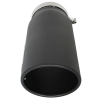 aFe Power MACH Force-Xp 5in In x 6in Out x 15in L Bolt-On 409 SS Exhaust Tip - Black