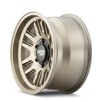 Dirty Life 9310 Canyon 17x9 / 6x139.7 BP / 0mm Offset / 106mm Hub Satin Gold Wheel