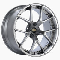 BBS RI-S 20x10 5x112 ET38 Diamond Silver Center / Diamond Cut Lip Wheel -82mm PFS/Clip Required