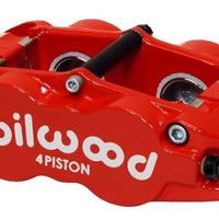 Wilwood Caliper-Narrow Superlite 4R - Red 1.75/1.75in Pistons 1.10in Disc