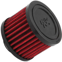 K&N 1 inch ID 3 inch OD 2.375 inch H Rubber Base Crankcase Vent Filter