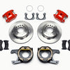 Wilwood D154 P/S Park Brake Kit Red New Big Ford 2.50in Offset