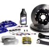 EBC Racing 01-13 Mini Cooper S R53/R56 1.6L Blue Apollo-4 Calipers 330mm Rotors Front Big Brake Kit