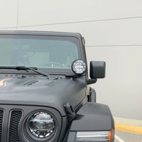 KC HiLiTES 18-23 Jeep JL/JT/4xe 6in Apollo Pro Halogen 2-Light Sys Pillar Mount (100W Spot Beam)