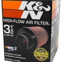 K&N Universal Rubber Filter 3 1/2inch ID FLG / 6inch Base / 4-5/8inch Top / 6inch Height