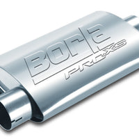 Borla Universal Center/Offset Oval 2in Tubing 14in x 4.25in x 7.88in PRO-XS Notched Muffler