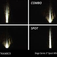 Diode Dynamics SS5 LED Pod Sport - White Combo (Pair)
