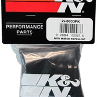 K&N Precharger Tapered Air Filter Wrap Black 6in Height / 6in Diameter