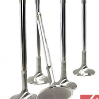 GSC P-D Subaru EJ205/EJ207/EJ257 Chrome Polished Super Alloy Exhaust Valve - 32mm Head - Set of 50