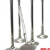 GSC P-D Subaru EJ207/EJ257 Chrome Polished Super Alloy Exhaust Valve - 33mm Head (+1mm) - Set of 50