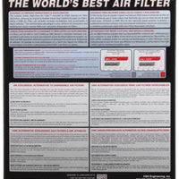 K&N Replacement Air FIlter 18-20 Suzuki Jimny II 1.5L L4