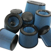 Injen High Performance Air Filter - 3 1/2 Black Oiled Filter 6  Base / 6 7/8 Tall / 5 1/2 Top