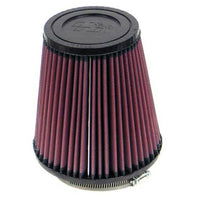 K&N Round Tapered Universal Air Filter 3.5in Flange ID / 5.75in Base OD / 3.75in Top OD / 6in H