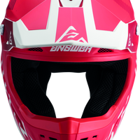 Answer AR1 V2 Bold Helmet Red/White Youth - Small