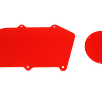 BMR 64-72 A-Body Heater Delete Panel Aluminum (Non-A/C Vehicles Only) - Red