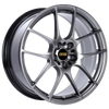 BBS RF 18x7.5 5x114.3 ET50 Diamond Black Wheel - 82mm PFS Required