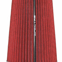 Spectre Adjustable Conical Air Filter 9-1/2in. Tall (Fits 3in. / 3-1/2in. / 4in. Tubes) - Red