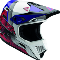 Answer AR1 Vendetta Helmet Red/White/Purple - Medium