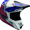 Answer AR1 Vendetta Helmet Red/White/Purple - Medium