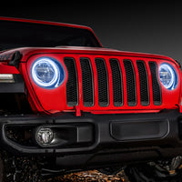 Oracle Jeep Wrangler JL/Gladiator JT LED Surface Mount Headlight Halo Kit - White SEE WARRANTY