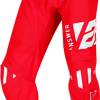 Answer Syncron Merge Pant Red/White Youth Size - 20