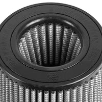 aFe MagnumFLOW Pro DRY S Replacement Air Filter 4in F x 6in B (mt2) x 4-1/2in T (Inv) x 7-1/2in H