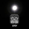 XK Glow XKchrome 20w LED Cube Light w/ RGB Accent Light - Spot Beam