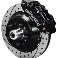 Wilwood Narrow Superlite 6R Dust-Seal Big Brake Front Brake Kit 14in. Drilled w/ Wilwood Pro Spindle