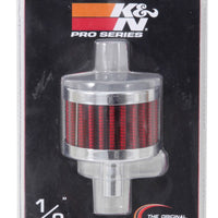 K&N Steel Base Chrome Top Crankcase Vent Filter 1/2in. Vent / 2in. OD / 1-1/2in. Height