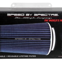 Spectre Adjustable Conical Air Filter 9-1/2in. Tall (Fits 3in. / 3-1/2in. / 4in. Tubes) - Blue