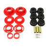 BMR 12-15 5th Gen Camaro Street Version Rear Cradle Bushing Kit (BK001 BK040) - Black/Red