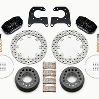 Wilwood Dynapro Lug Mount Single Rear Dynamic Kit SA Drilled 58-64 Olds/Pont 1/2in Studs