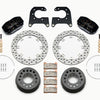 Wilwood Dynapro Lug Mount Single Rear Dynamic Kit SA Drilled 58-64 Olds/Pont 1/2in Studs