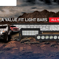 Hella Value Fit Sport 22in - 120W LED Light Bar - Dual Row Combo Beam