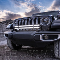 Diode Dynamics 18-21 Jeep JL Wrangler/Gladiator SS30 Bumper Bracket Kit - White Driving (Single)