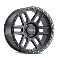 Mayhem 8304 Delta 17x9 / 6x139.7 BP / 0mm Offset / 106mm Hub Matte Black Wheel