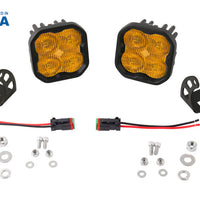 Diode Dynamics SS3 Max ABL - Yellow SAE Fog Standard (Pair)