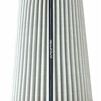 Spectre Adjustable Conical Air Filter 9-1/2in. Tall (Fits 3in. / 3-1/2in. / 4in. Tubes) - White