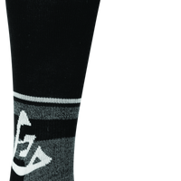 Answer Moto Socks Black Youth - Small/Medium