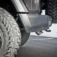 aFe MACH Force-Xp Axle-Back Exhaust System w/Polished Tip 18-20 Jeep Wrangler L4-2.0T / V6-3.6L