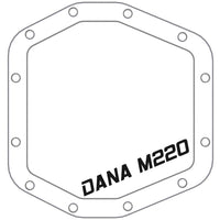 aFe Street Series Rear Differential Cover Raw w/Machined Fins 20+ Jeep Gladiator JT (Dana M220)